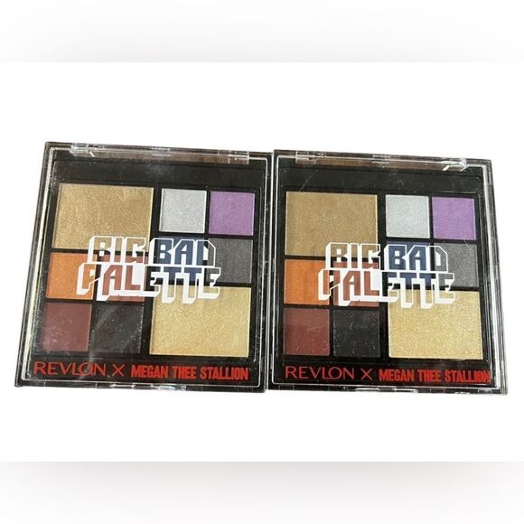 2 Revlon X Megan Thee Stallion Big Bad Palette Face/Eye Palette - Picture 1 of 2